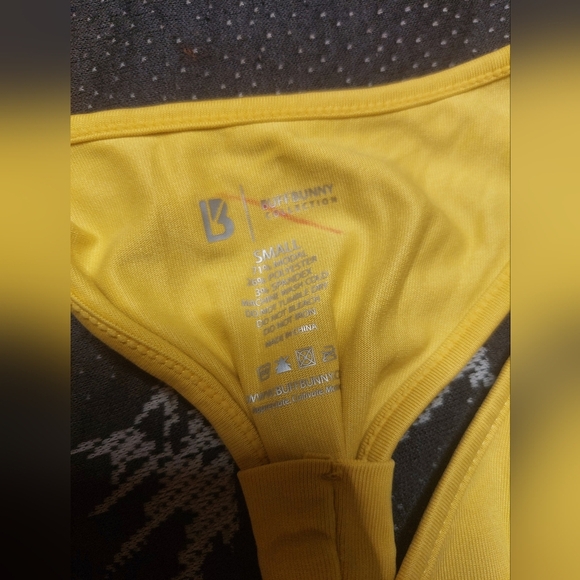 Buffbunny Yellow Tank Top - Picture 3 of 4